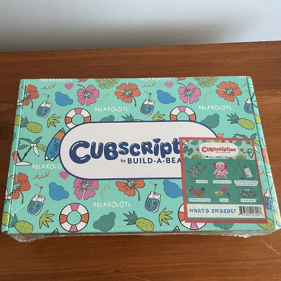 Build-A-Bear Cubscription Axolotl Plush Box - Picture 2 of 3